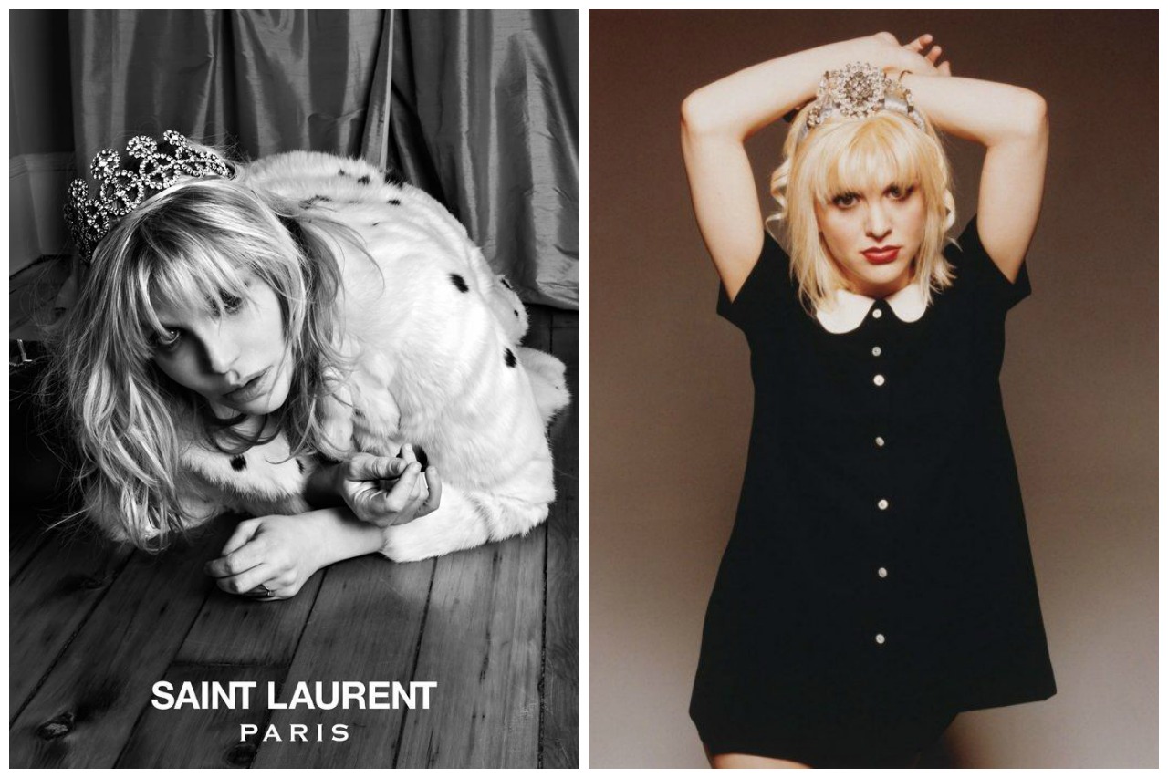 courtney love hedi slimane